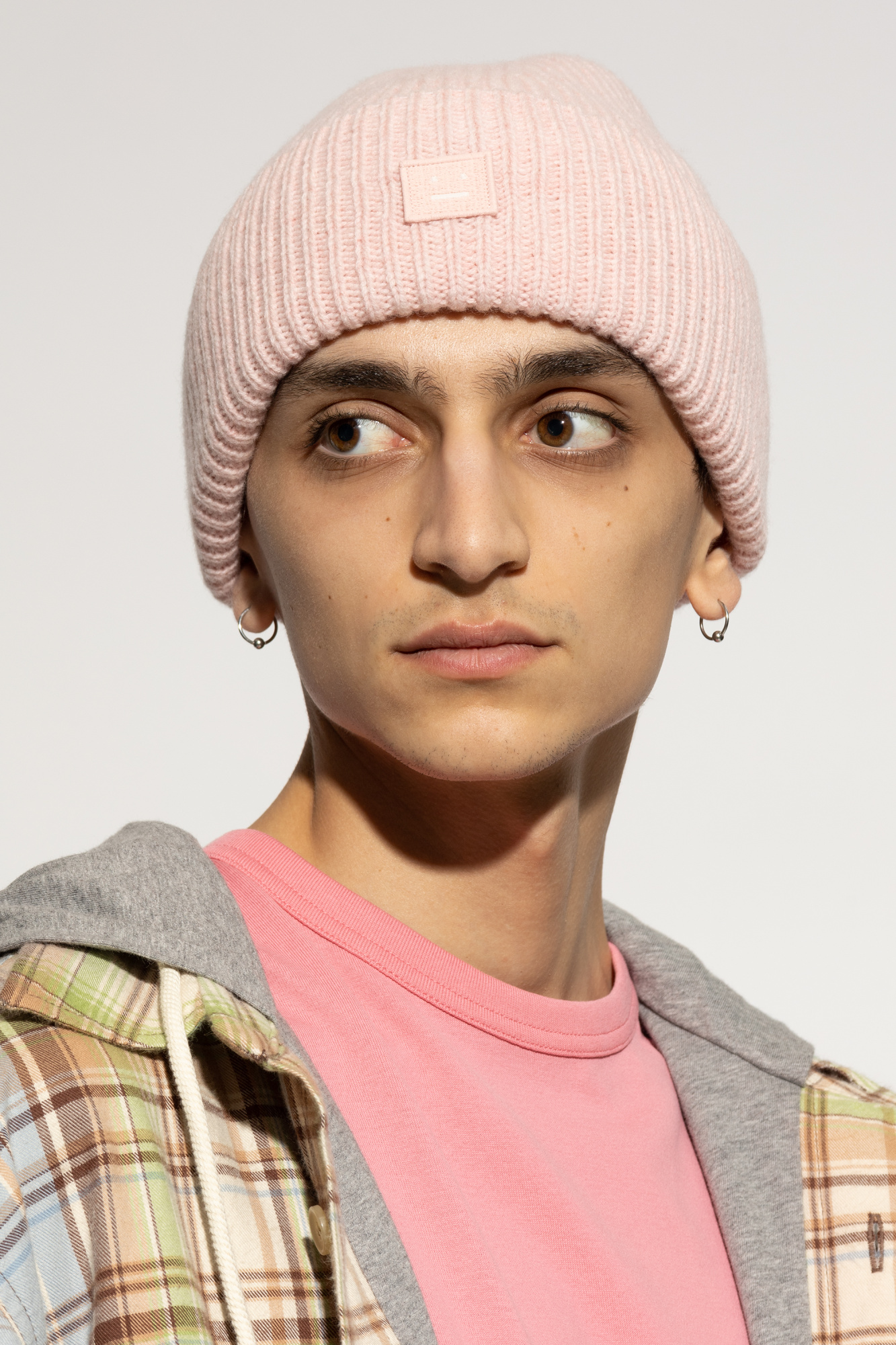 Acne studios pink hat online